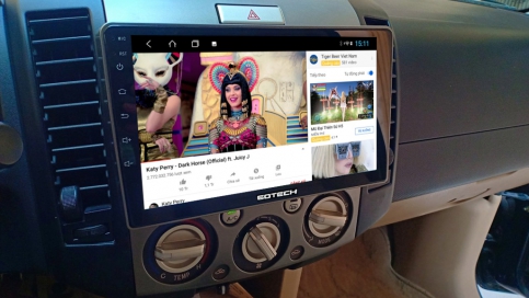 Màn hình DVD Android xe Ford Everest 2006 - 2015 | Gotech GT6 New